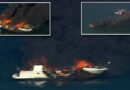 2 Người được cứu sau khi tàu bốc cháy ở Vịnh Port Phillip