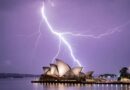 4 Người nhập viện do bị sét đánh gần Nhà hát Opera khi bão tàn phá Sydney