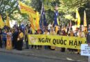 CĐNVTD/Úc Châu biểu tình tại Canberra cho Ngày Quốc Hận 30/4