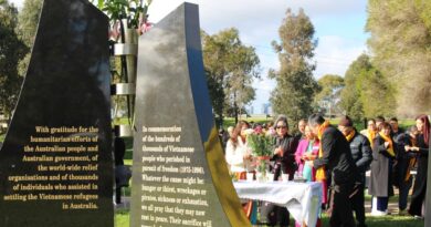 Hình Lễ Tưởng Niệm Thuyền Nhân (Jensen Reserved Park, Footscray, VIC) ngày 16/6