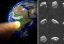 NASA tiết lộ hình ảnh 2 tiểu hành tinh vừa vụt qua Trái đất tốc độ hơn 64,000 km/h