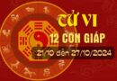 Tử vi tuần mới từ ngày 21-27/10/24 của 12 con giáp