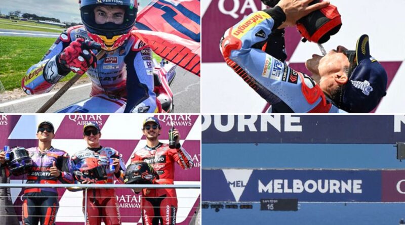 Marc Marquez giành chiến thắng tại GP Australia