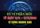 Tử vi tuần mới từ ngày 11-17/11/24 của 12 cung hoàng đạo