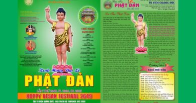 Chủ Nhật 4/5: Đại Lễ Phật Đản 2649 tại Tu Viện Quảng Đức, Melbourne Chủ Nhật 4/5: Đại Lễ Phật Đản 2649 tại Tu Viện Quảng Đức, Melbourne