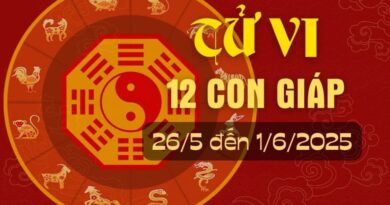Tử vi tuần mới từ ngày 26/5-1/6/25 của 12 con giáp Tử vi tuần mới từ ngày 26/5-1/6/25 của 12 con giáp