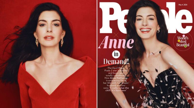 Người phụ nữ đẹp nhất thế giới năm 2026: Anne Hathaway