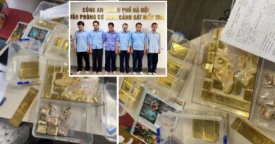 Nhập lậu vào Việt Nam: Giấu 8,000 cây vàng trong thiết bị điện tử từ Hồng Kông