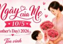 Ngày của mẹ –Tôn vinh tình mẫu tử thiêng liêng