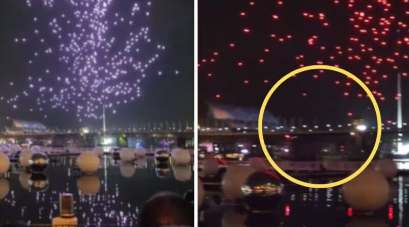 [VIDEO] Sự Cố Lễ Hội Vivid Sydney: Gần 100 drone rơi từ trên trời xuống