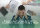 Nghiên cứu Úc: Thời gian làm việc quá dài có thể gia tăng nguy cơ béo phì