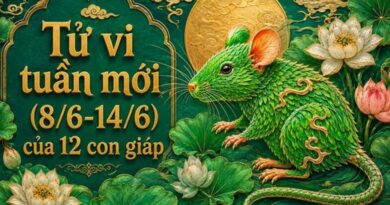Tử vi tuần mới 12 con giáp 8/6-14/6/26 Tử vi tuần mới 12 con giáp 8/6-14/6/26