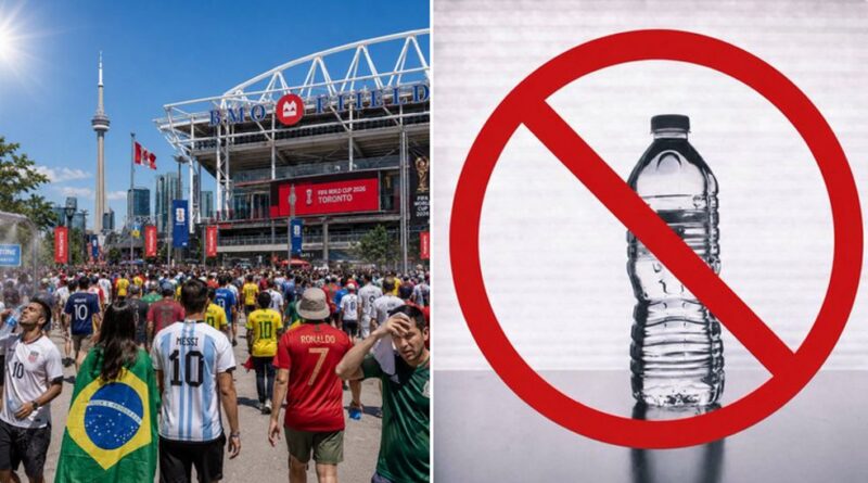 FIFA cấm mang bình nước tái sử dụng vào tất cả các SVĐ World Cup 2026