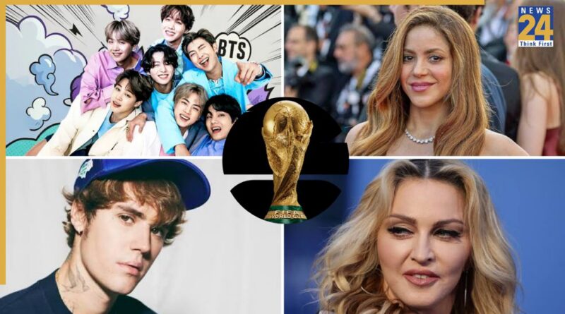 Justin Bieber, Madonna, Shakira và BTS nhận cát xê ra sao khi biểu diễn tại chung kết World Cup? Justin Bieber, Madonna, Shakira và BTS nhận cát xê ra sao khi biểu diễn tại chung kết World Cup?