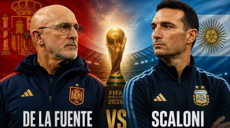 De la Fuente vs Scaloni: Thầy trò tranh vô địch World Cup 2026 De la Fuente vs Scaloni: Thầy trò tranh vô địch World Cup 2026