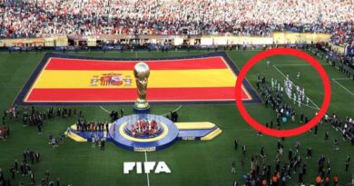 ĐT Argentina bị chỉ trích vì quay lưng khi Tây Ban Nha nâng cúp vô địch World Cup ĐT Argentina bị chỉ trích vì quay lưng khi Tây Ban Nha nâng cúp vô địch World Cup