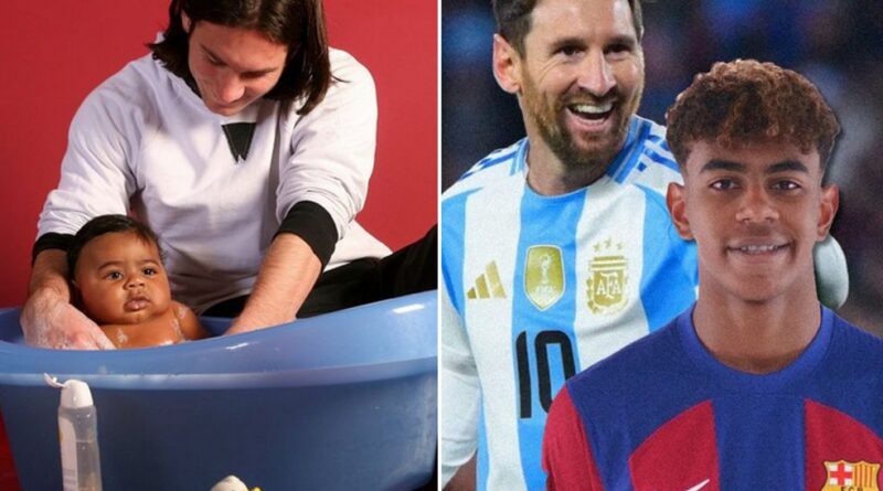 Messi lần đầu nói về nhân duyên kỳ lạ khi tắm cho Yamal cách nay 19 năm Messi lần đầu nói về nhân duyên kỳ lạ khi tắm cho Yamal cách nay 19 năm