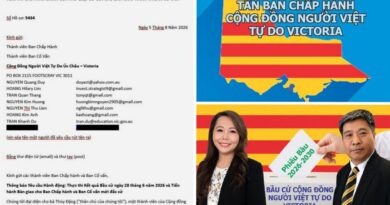 Tân BCH CĐNVTD-VIC: Tóm Tắt Thư Luật Sư Bằng Tiếng Việt