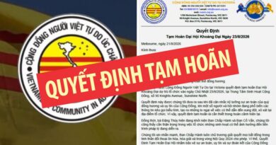 QUYẾT ĐỊNH: Tạm Hoãn Đại Hội Khoáng Đại Ngày 23/8/26 QUYẾT ĐỊNH: Tạm Hoãn Đại Hội Khoáng Đại Ngày 23/8/26