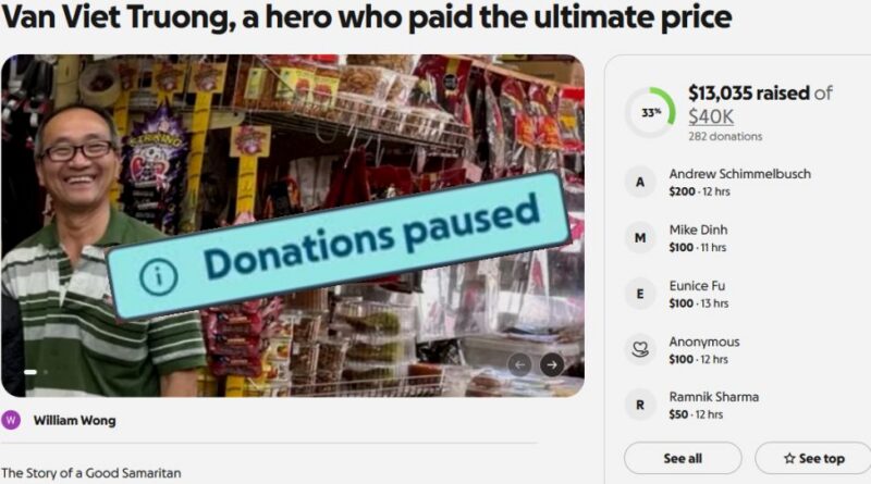 GIẢ MẠO: Gia đình Trương Văn Việt cảnh báo cộng đồng về GoFundMe trái phép