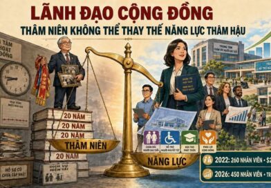 Lãnh Đạo Cộng Đồng: Thâm Niên Không Thể Thay Thế Năng Lực Lãnh Đạo Cộng Đồng: Thâm Niên Không Thể Thay Thế Năng Lực
