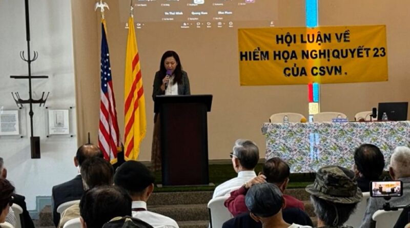 TCBC: Thành Quả Cuộc Hội Luận Chống Nghị Quyết 23-NQ/TW tại Nam California TCBC: Thành Quả Cuộc Hội Luận Chống Nghị Quyết 23-NQ/TW tại Nam California