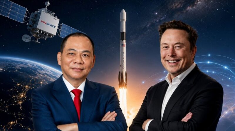 VinSpace bắt tay SpaceX, đưa vệ tinh lên quỹ đạo năm 2027