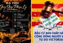 Kính Mời Tham Dự Dạ Tiệc Gây Quỹ Pháp Lý, Thứ Bảy 3/10