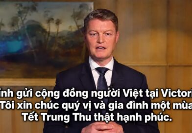 Lời chúc Tết Trung Thu của Thủ hiến Ben Carroll gửi tới cộng đồng người Việt tại Victoria Lời chúc Tết Trung Thu của Thủ hiến Ben Carroll gửi tới cộng đồng người Việt tại Victoria