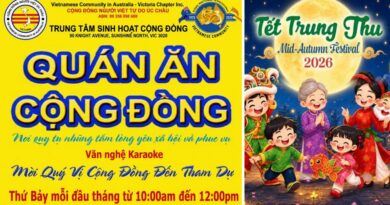 Quán Ăn Cộng Đồng Thứ Bẩy này 3/10: Bán Cơm Gà Hải Nam, Canh Súp và Xôi Chè