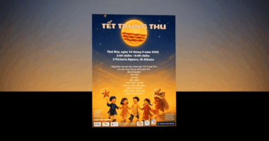 TẾT TRUNG THU 2026: Thứ Bảy 19/9 từ 2-6pm tại 3 Victoria Square, St Albans. TẾT TRUNG THU 2026: Thứ Bảy 19/9 từ 2-6pm tại 3 Victoria Square, St Albans.