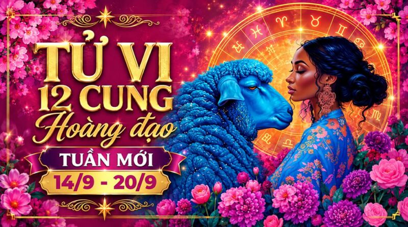Tử vi tuần mới 12 cung hoàng đạo từ 14/9-20/9 Tử vi tuần mới 12 cung hoàng đạo từ 14/9-20/9