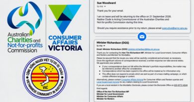 Thông Báo: Về việc xác nhận đã tiếp nhận bộ hồ sơ gửi ACNC và CAV Thông Báo: Về việc xác nhận đã tiếp nhận bộ hồ sơ gửi ACNC và CAV