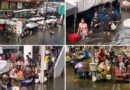 “Chợ nổi” xuất hiện giữa thủ đô Bangkok trong đợt ngập lụt
