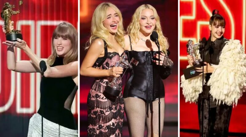 MTV VMAs 2026: Taylor Swift lập kỷ lục, Lisa bị công kích MTV VMAs 2026: Taylor Swift lập kỷ lục, Lisa bị công kích