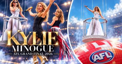 VIDEO: Kylie Minogue khuấy động trận chung kết AFL bằng màn trình diễn phấn khích, rực rỡ kéo dài 20 phút