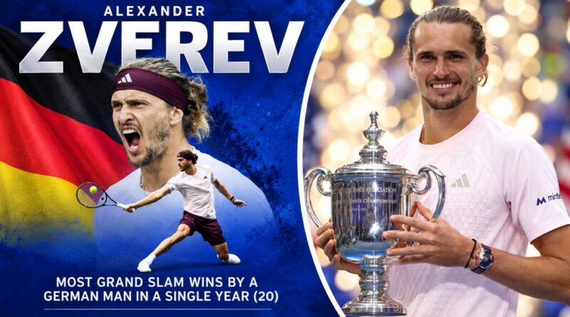 Zverev vô địch US Open 2026, hoàn tất cú đúp Grand Slam Zverev vô địch US Open 2026, hoàn tất cú đúp Grand Slam
