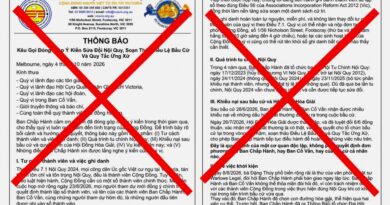 Bài Phản Biện về Thông Báo của Ông Nguyễn Quang Duy Bài Phản Biện về Thông Báo của Ông Nguyễn Quang Duy