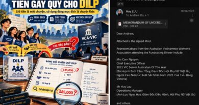 Tiền Gây Quỹ Cho DILP: Giữ Tiền Là Một Chuyện, Sử Dụng Đúng Mục Đích Là Chuyện Khác Tiền Gây Quỹ Cho DILP: Giữ Tiền Là Một Chuyện, Sử Dụng Đúng Mục Đích Là Chuyện Khác