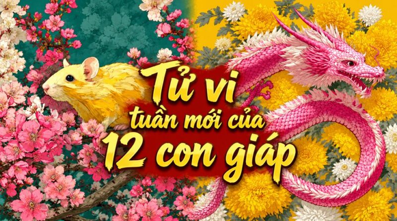 Tử vi tuần mới 12 con giáp từ 26/10-1/11 Tử vi tuần mới 12 con giáp từ 26/10-1/11