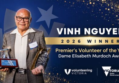 Vĩnh Nguyễn: Thiện Nguyện Viên Xuất Sắc Nhất Năm 2026 của Victoria