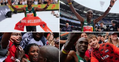 Kipchoge phá kỷ lục đường chạy Melbourne Marathon ở tuổi 41 Kipchoge phá kỷ lục đường chạy Melbourne Marathon ở tuổi 41